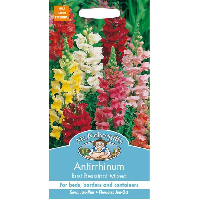 MR FOTHERGILL'S - ANTIRRHINUM RUST RESISTANT SEEDS