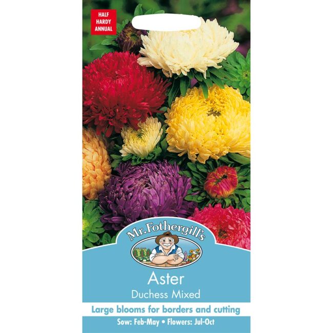 MR FOTHERGILL'S - ASTER DUCHESS MIXED SEEDS