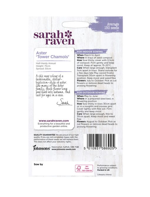 MR FOTHERGILL'S ASTER TOWER CHAMOIS - Image 2