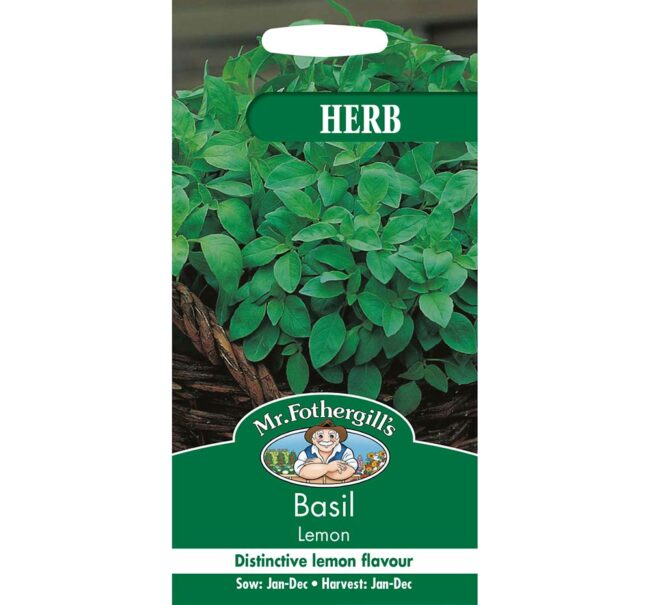 MR FOTHERGILL'S - BASIL LEMON SEEDS