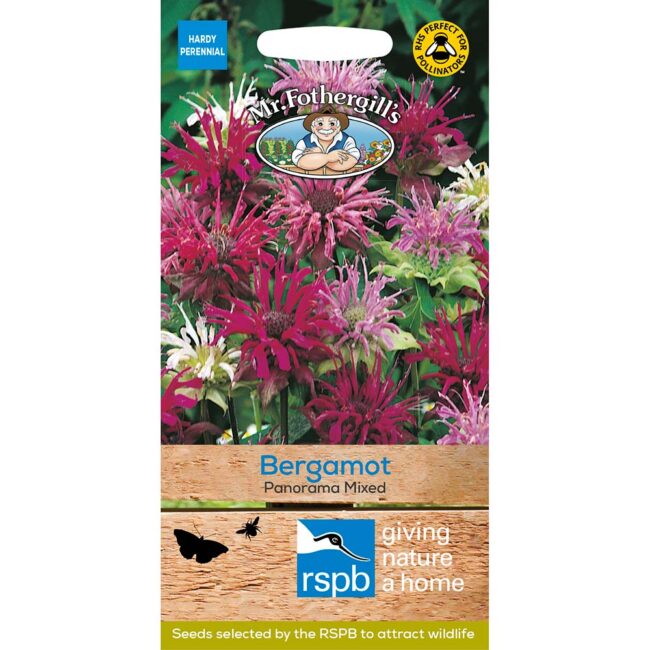 MR FOTHERGILL'S - BERGAMOT PANORAMA MIXED SEEDS