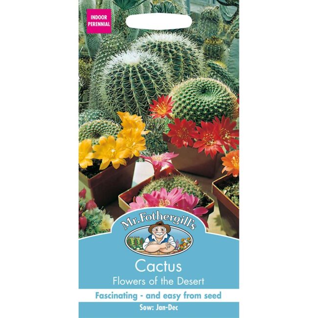 MR FOTHERGILL'S - CACTUS FLOWERS OF THE DESERT SEEDS