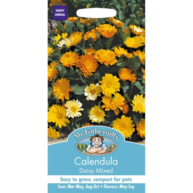 MR FOTHERGILL'S - CALENDULA DAISY MIXED SEEDS