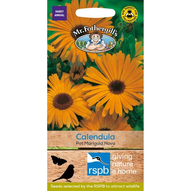 MR FOTHERGILL'S - CALENDULA POT MARIGOLD NOVA SEEDS