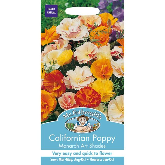 MR FOTHERGILL'S - CALIFORNIAN POPPY MONARCH ART SEEDS