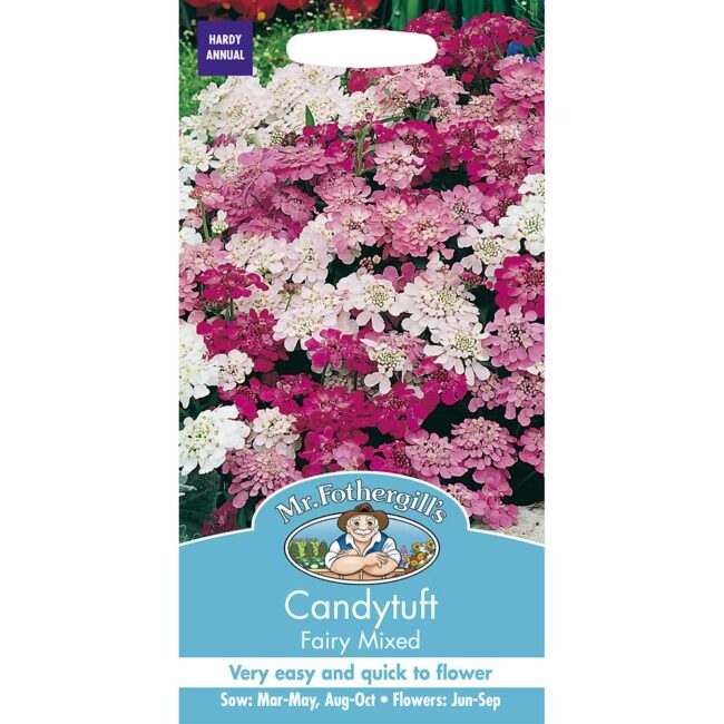 MR FOTHERGILL'S - CANDYTUFT FAIRY MIXED SEEDS