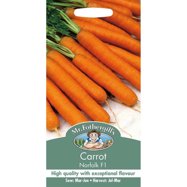 MR FOTHERGILL'S - CARROT NORFOLK F1 SEEDS