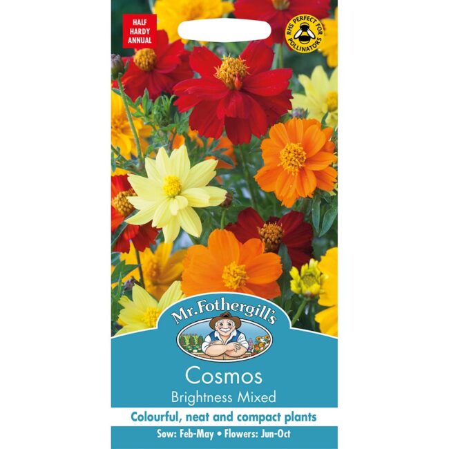MR FOTHERGILL'S - COSMOS BRIGHTNESS MIXED SEEDS