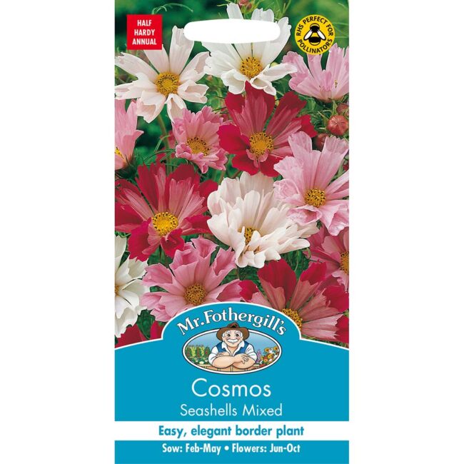 MR FOTHERGILL'S - COSMOS SEASHELLS MIXED SEEDS