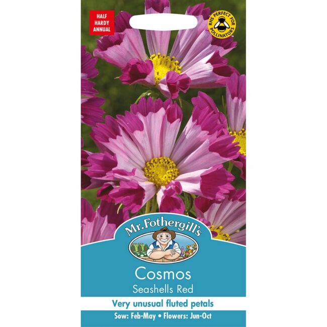 MR FOTHERGILL'S - COSMOS SEASHELLS RED SEEDS