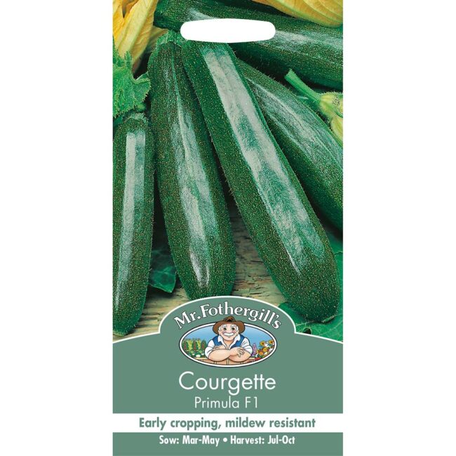 MR FOTHERGILL'S - COURGETTE PRIMULA F1 SEEDS