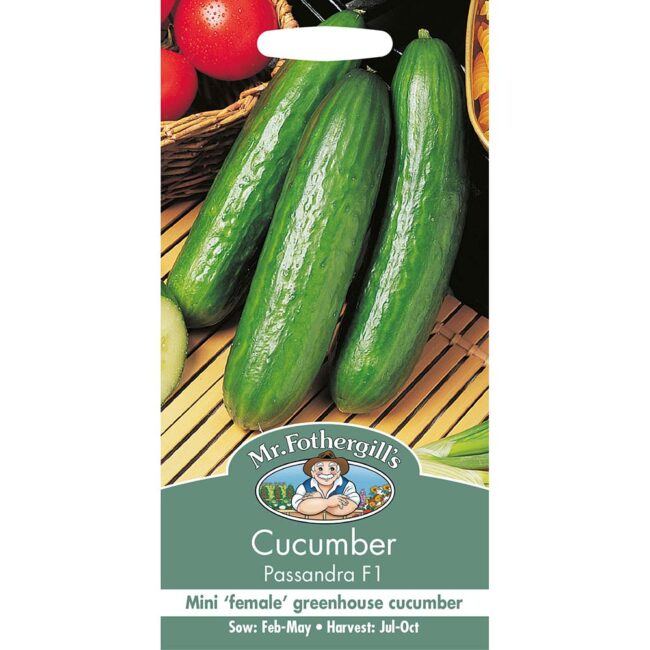 MR FOTHERGILL'S - CUCUMBER PASSANDRA F1 SEEDS