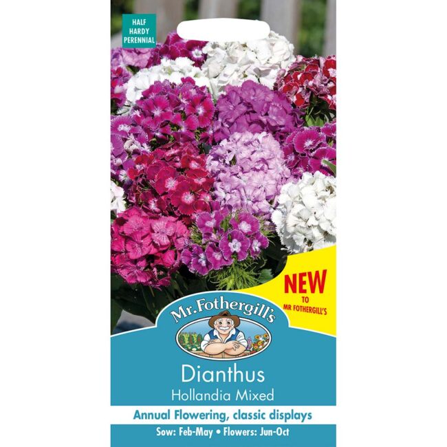 MR FOTHERGILL'S - DIANTHUS HOLLANDIA MIXED SEEDS