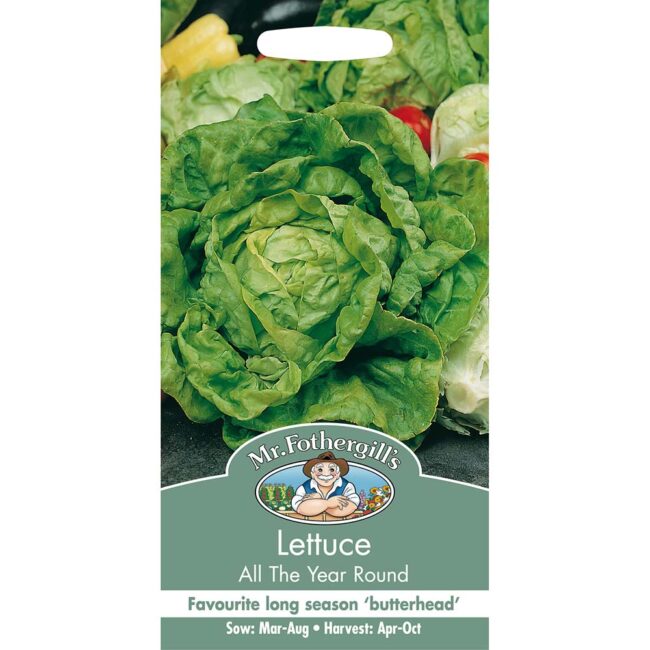 MR FOTHERGILL'S - LETTUCE ALL THE YEAR ROUND SEEDS