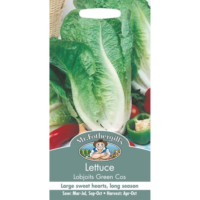 MR FOTHERGILL'S - LETTUCE LOBJOITS GREEN COS SEEDS
