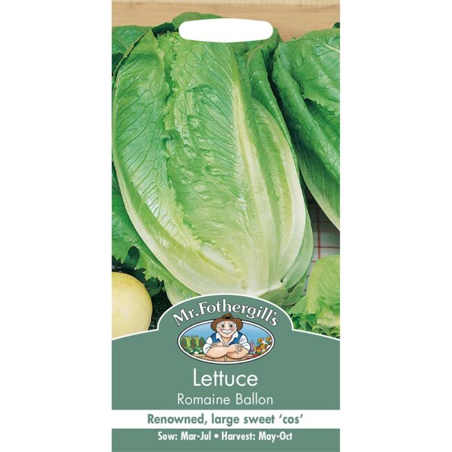 MR FOTHERGILL'S - LETTUCE ROMAINE BALLON SEEDS