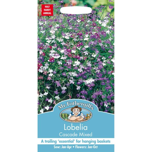 MR FOTHERGILL'S - LOBELIA CASCADE MIXED SEEDS