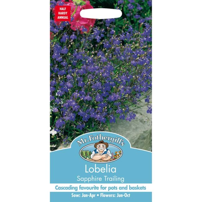 MR FOTHERGILL'S - LOBELIA SAPPHIRE TRAILING SEEDS