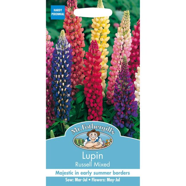 MR FOTHERGILL'S - LUPIN RUSSELL MIXED SEEDS