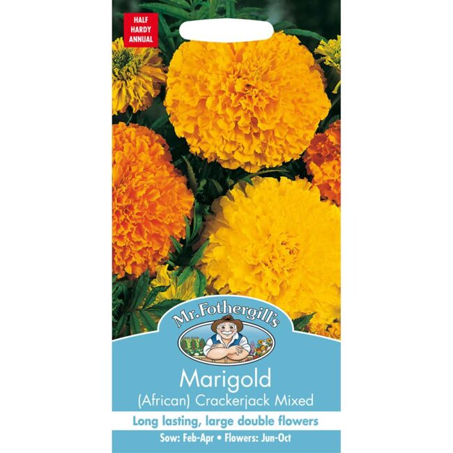 MR FOTHERGILL'S - MARIGOLD AFRICAN CRACKERJACK SEEDS