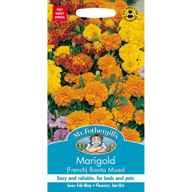 MR FOTHERGILL'S - MARIGOLD FRENCH BONITA MIXED SEEDS