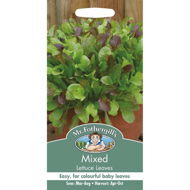 MR FOTHERGILL'S - MIXED LETTUCE LEAVES SEEDS