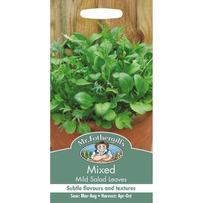 MR FOTHERGILL'S - MIXED MILD SALAD LEAVES SEEDS
