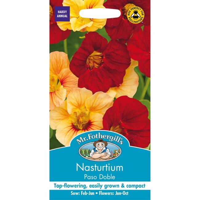 MR FOTHERGILL'S - NASTURTIUM PASO DOBLE SEEDS