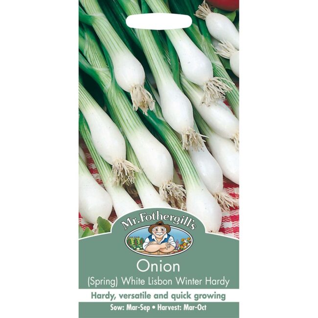 MR FOTHERGILL'S - ONION SPRING WHITE LISBON*** SEEDS