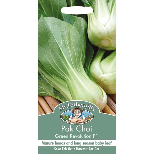 MR FOTHERGILL'S - PAK CHOI GREEN REVOLUTION F1 SEEDS