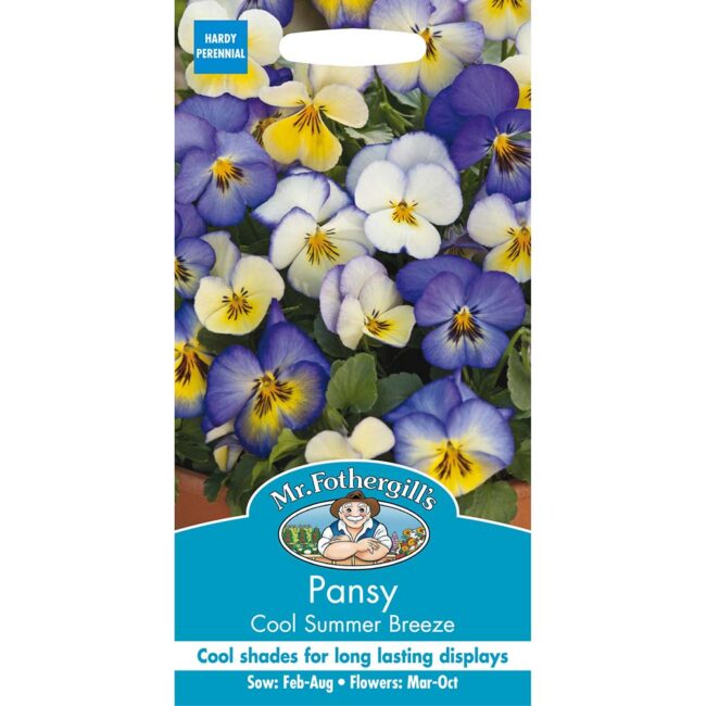 MR FOTHERGILL'S - PANSY COOL SUMMER BREEZE SEEDS