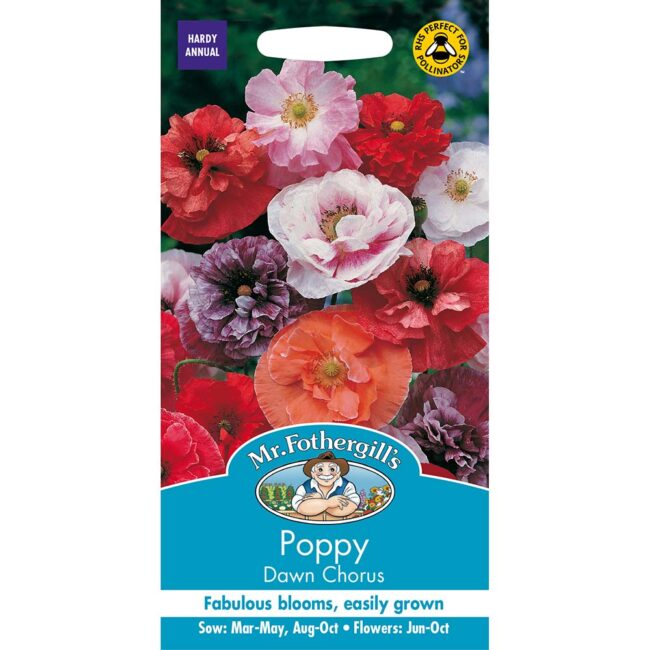 MR FOTHERGILL'S - POPPY DAWN CHORUS SEEDS