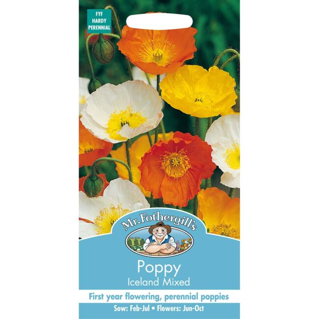 MR FOTHERGILL'S - POPPY ICELAND MIXED SEEDS