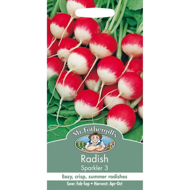 MR FOTHERGILL'S - RADISH SPARKLER 3 SEEDS