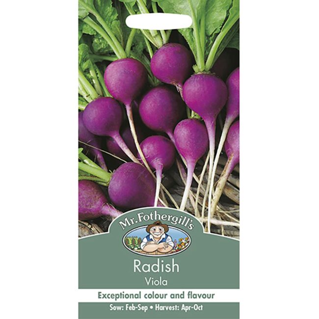 MR FOTHERGILL'S - RADISH VIOLA SEEDS