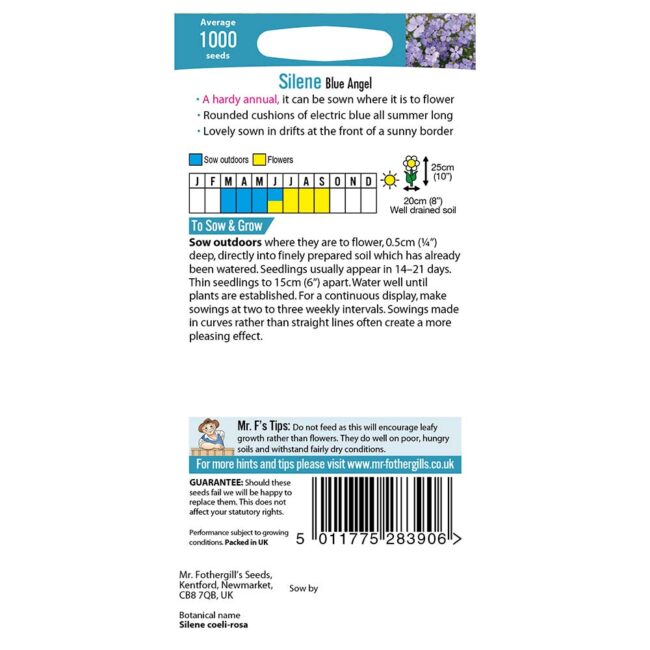 MR FOTHERGILL'S - SILENE BLUE ANGEL SEEDS - Image 2