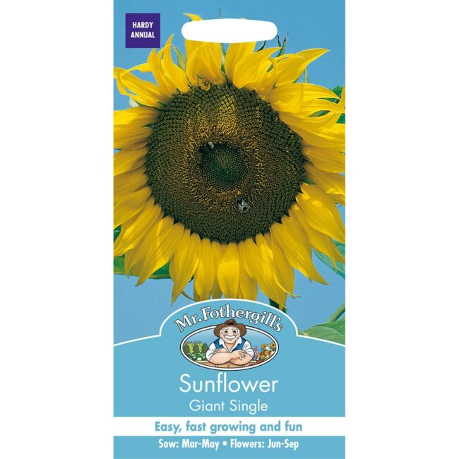 MR FOTHERGILL'S - SUNFLOWER GIANT SINGLE SEEDS