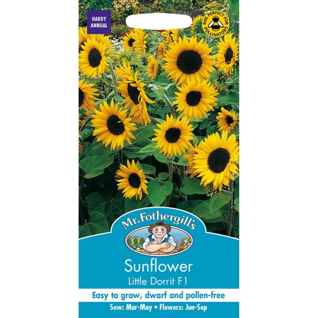MR FOTHERGILL'S - SUNFLOWER LITTLE DORRIT F1 SEEDS