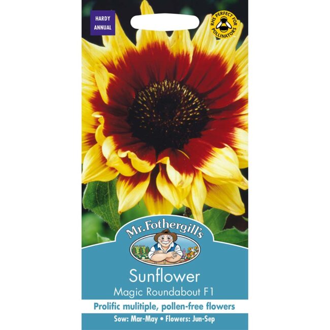 MR FOTHERGILL'S - SUNFLOWER MAGIC ROUNDABOUT F1 SEEDS