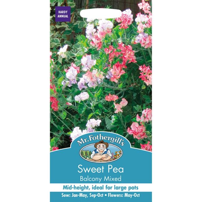 MR FOTHERGILL'S - SWEET PEA BALCONY MIXED SEEDS