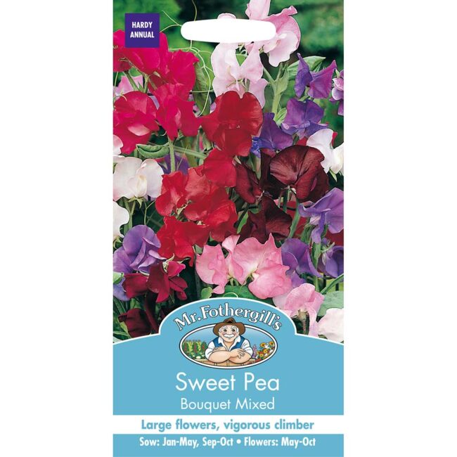 MR FOTHERGILL'S - SWEET PEA BOUQUET MIXED SEEDS