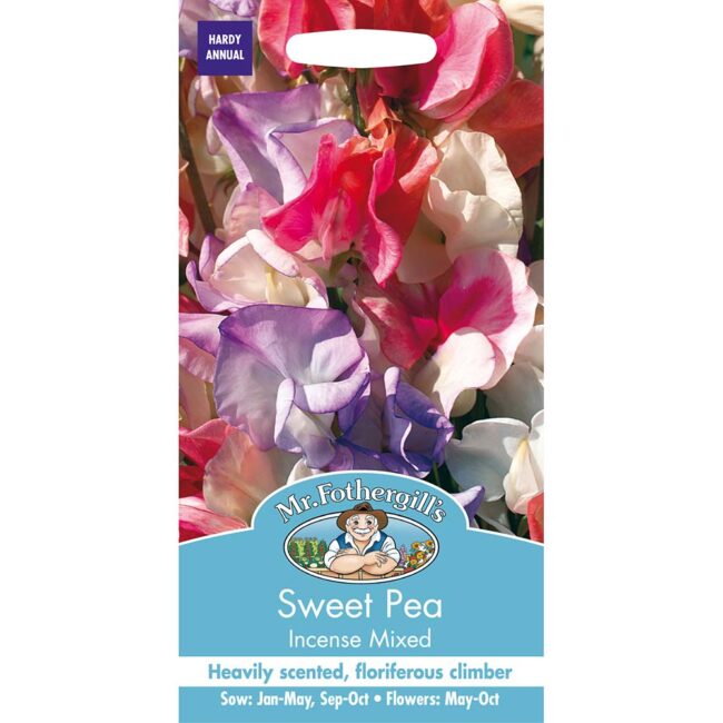 MR FOTHERGILL'S - SWEET PEA INCENSE MIXED SEEDS