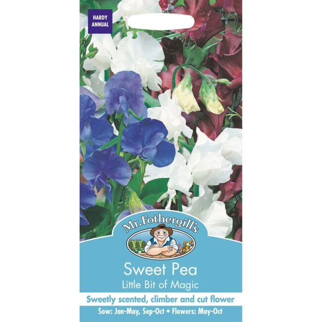 MR FOTHERGILL'S - SWEET PEA LITTLE BIT O MAGIC SEEDS