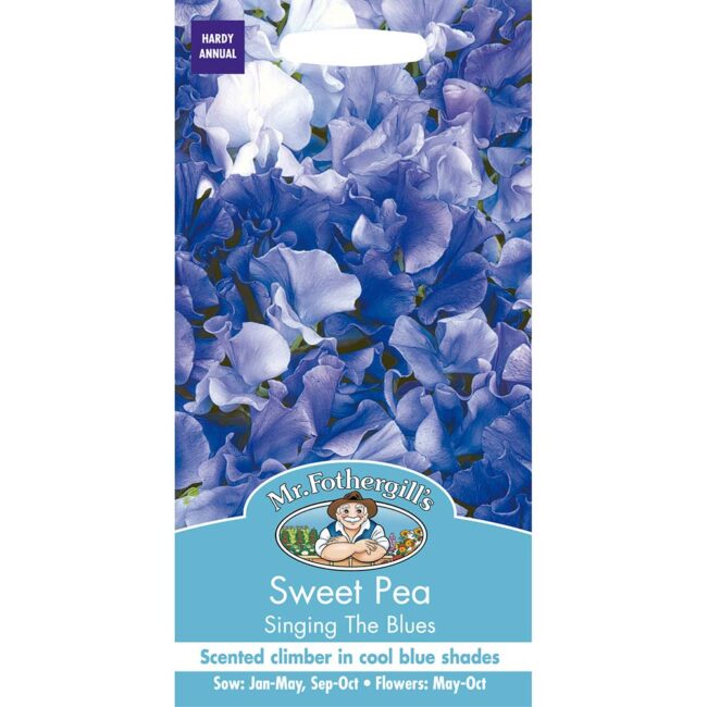 MR FOTHERGILL'S - SWEET PEA SINGING THE BLUES SEEDS