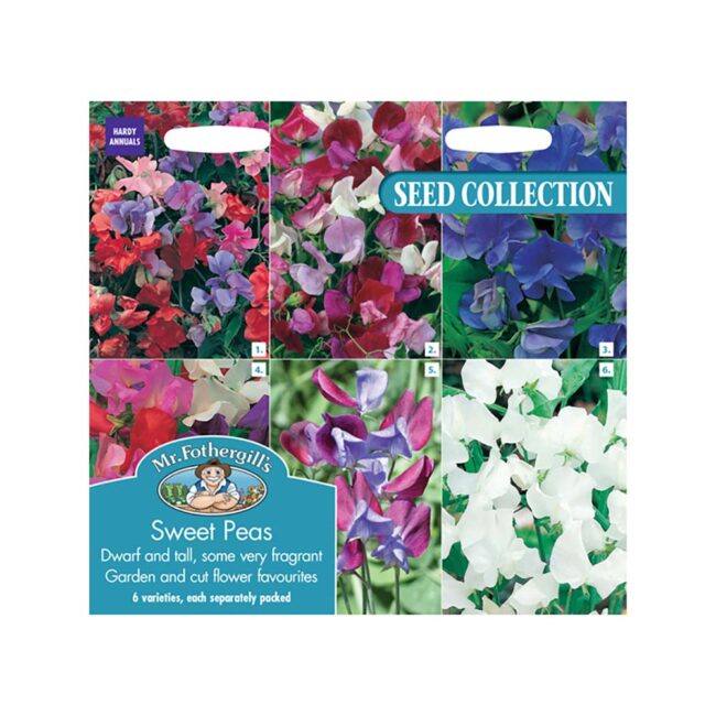 MR FOTHERGILL'S - SWEET PEAS COLLECTION SEEDS