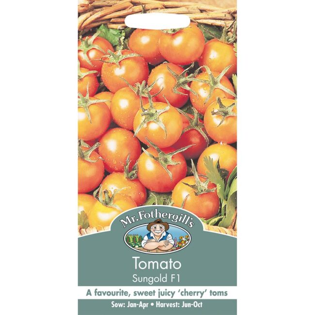 MR FOTHERGILL'S - TOMATO SUNGOLD F1 SEEDS