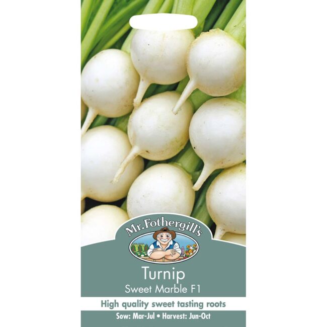 MR FOTHERGILL'S - TURNIP SWEET MARBLE F1 SEEDS