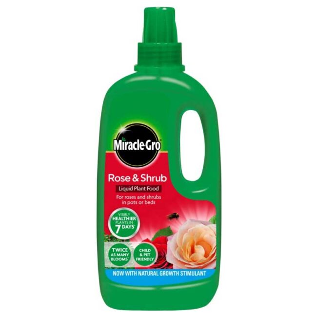 MIRACLE-GRO ROSE AND SHRUB BOTTLE 1L