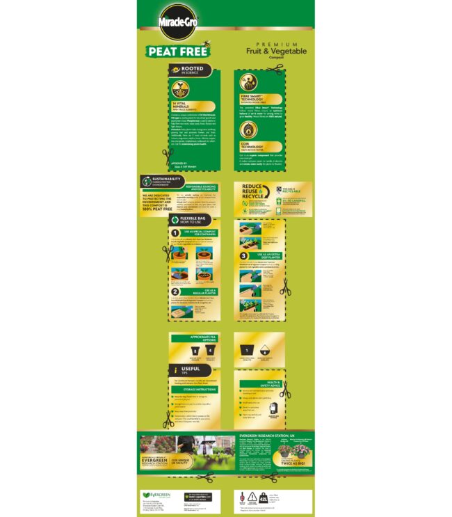 Miracle-Gro® Peat Free Premium Fruit & Vegetable Compost - Image 2