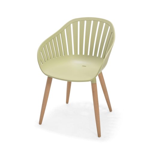LIFESTYLE GARDEN NASSAU CARVER EASY CHAIR SAGE GREEN